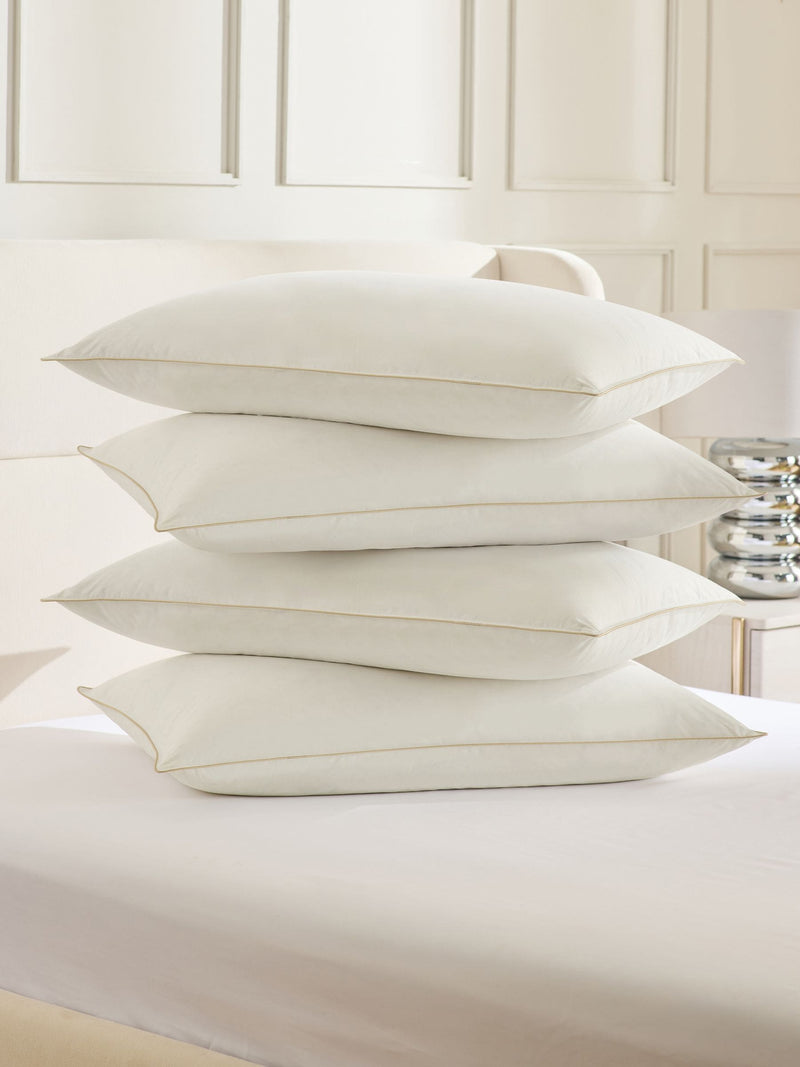 Soft Goose Feather and Down Pillows 2 Pack