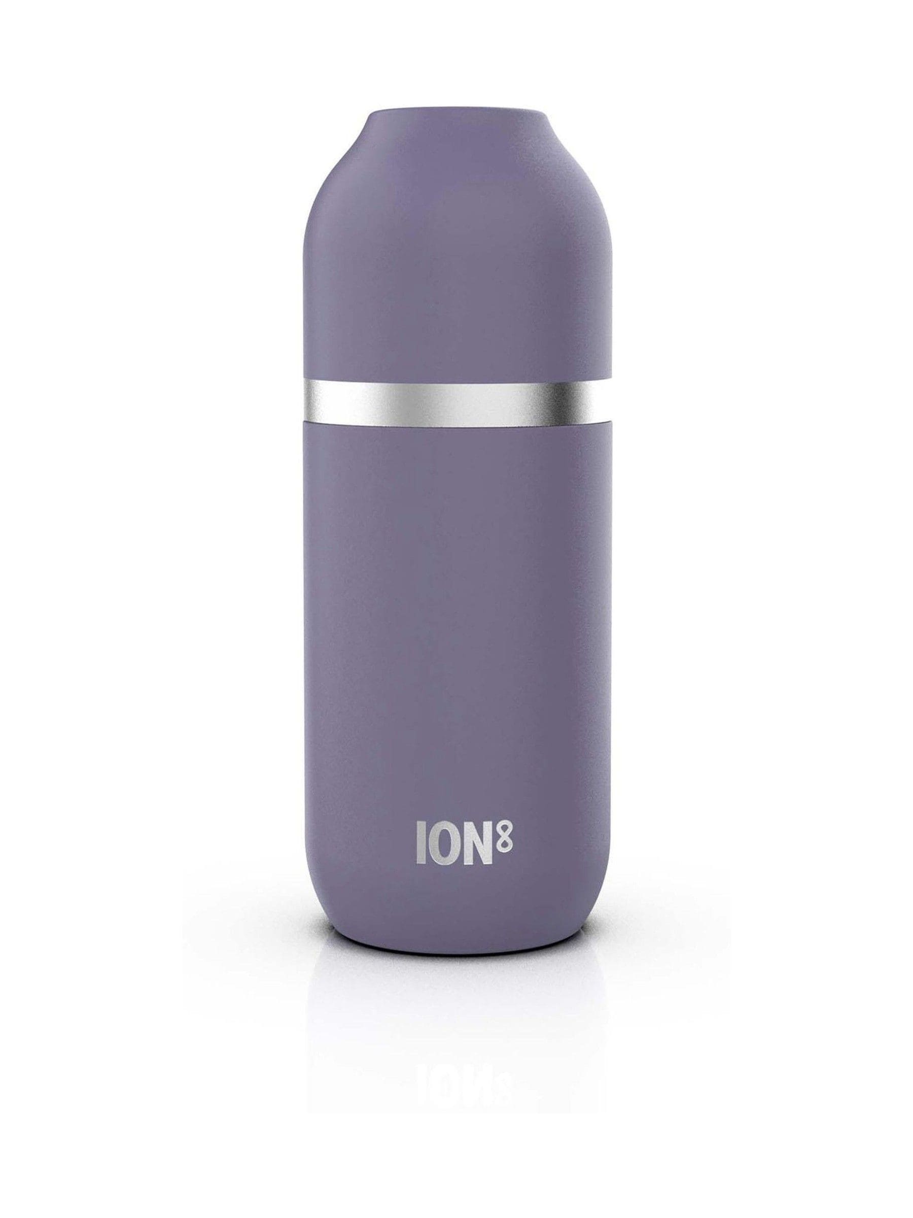 ION8 purple insulated flask and mug set, UK version
