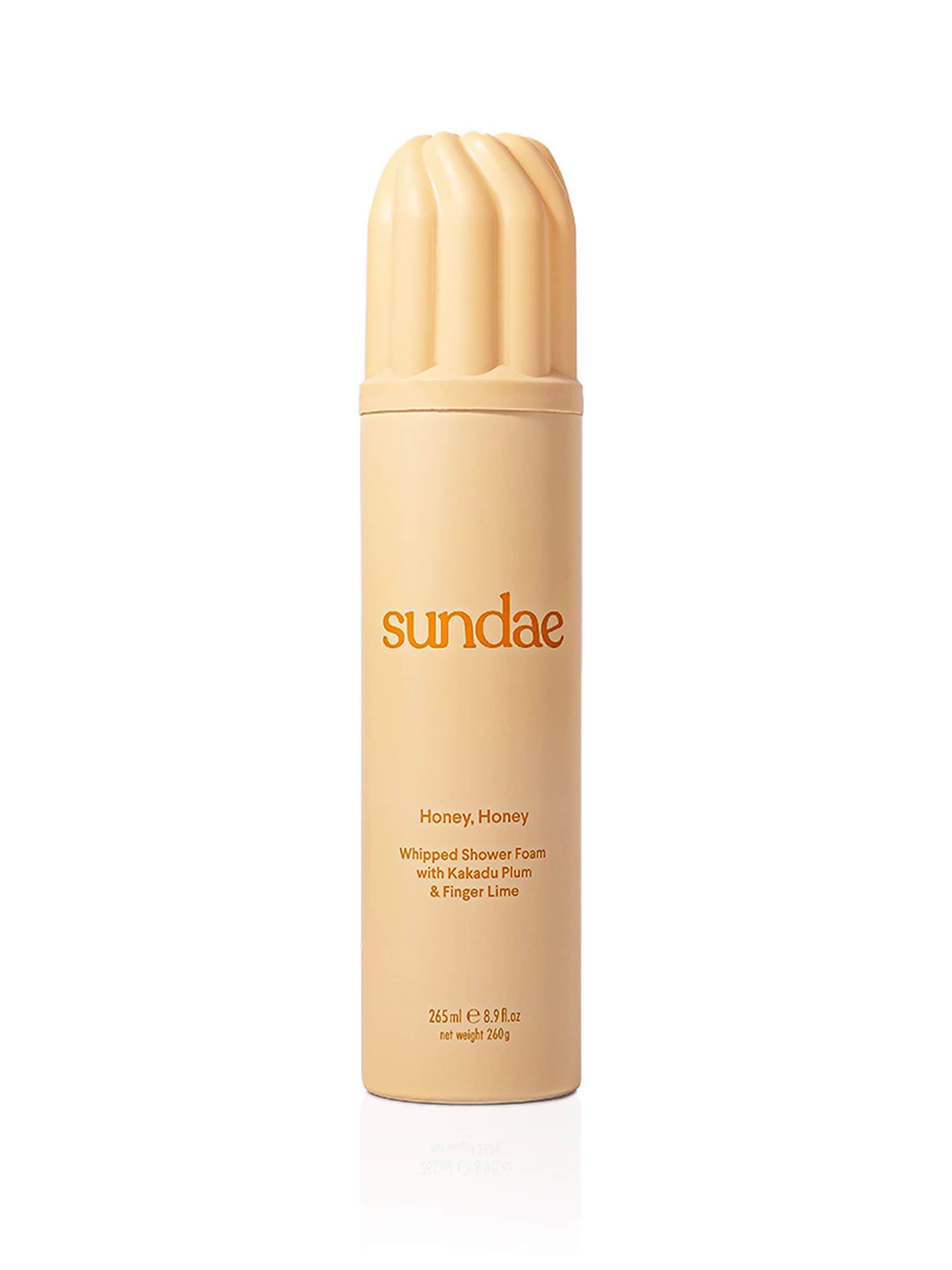 Honey-infused shower foam 265ml (British brand)