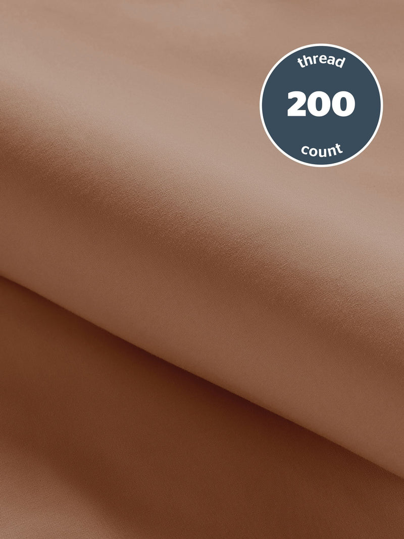 Silentnight Dusky Pink Pure Cotton Duvet Set (British brand)