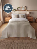 Silentnight Natural Quilted Bedspread 150x200cm - British product