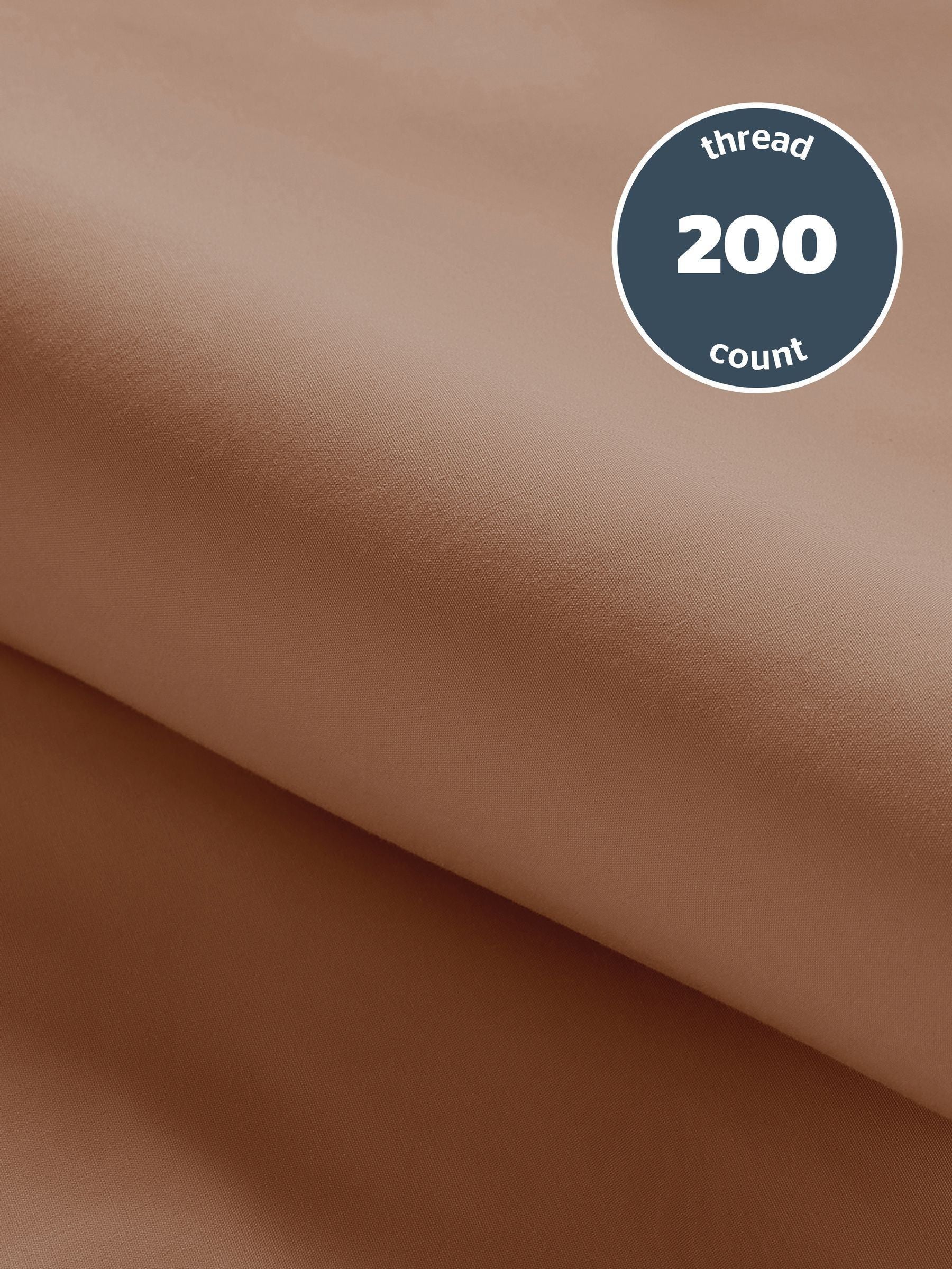 Silentnight Dusky Pink Fitted Sheet 40cm extra deep (British brand)