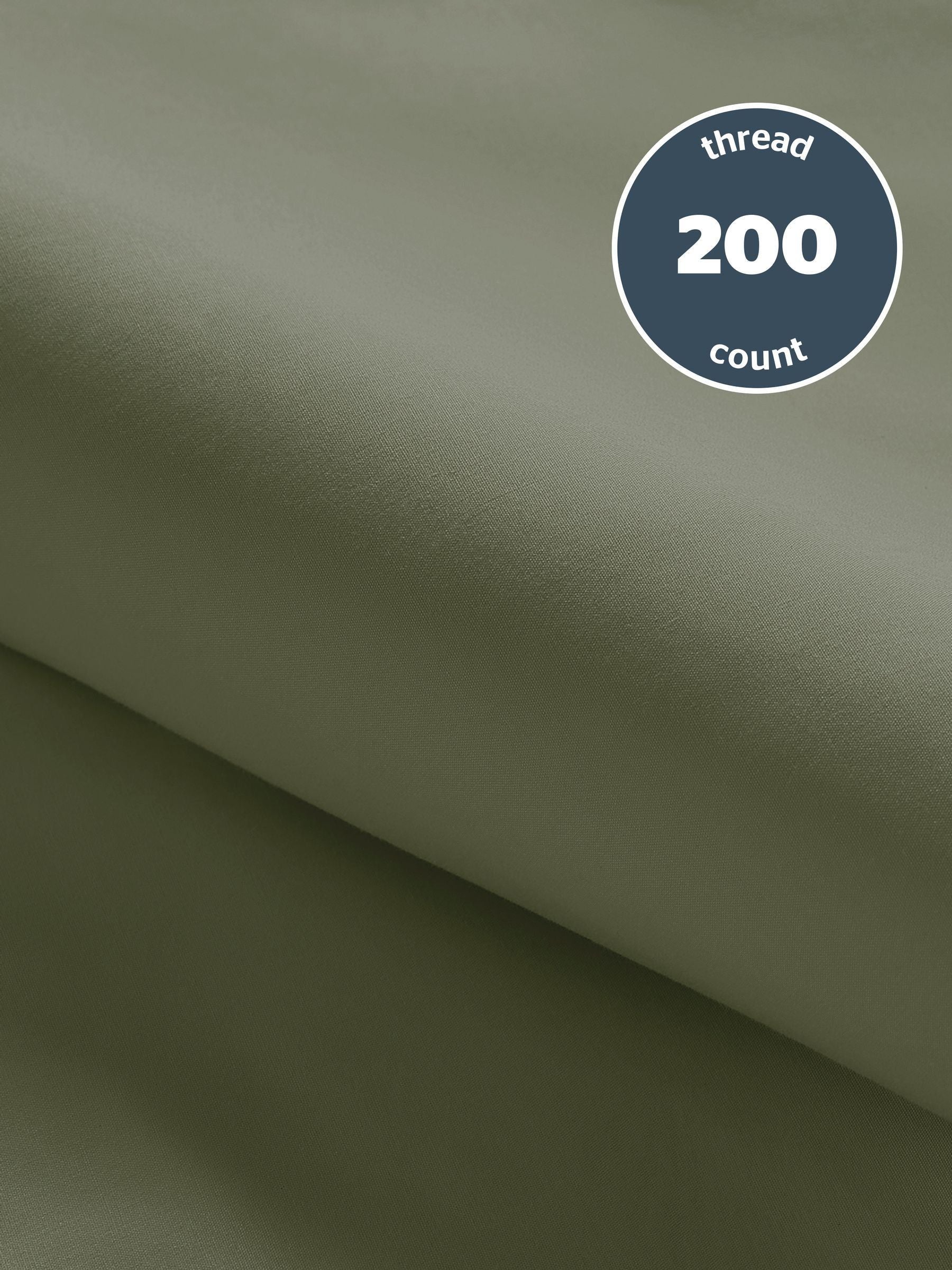 Silentnight Sage Pure Cotton Duvet Set