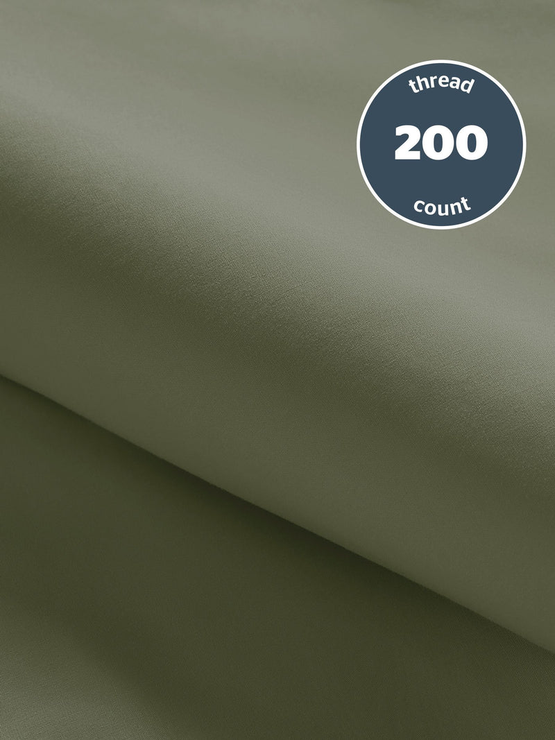 Silentnight Sage Pure Cotton Duvet Set