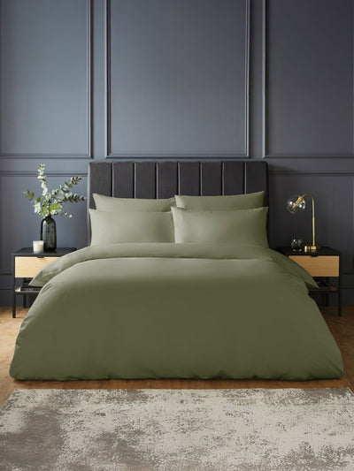 Next Silentnight Sage Pure Cotton Duvet Set- Buy online at McGrocer