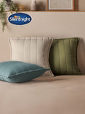 Silentnight Natural quilted cushion 45cm, imported from the UK