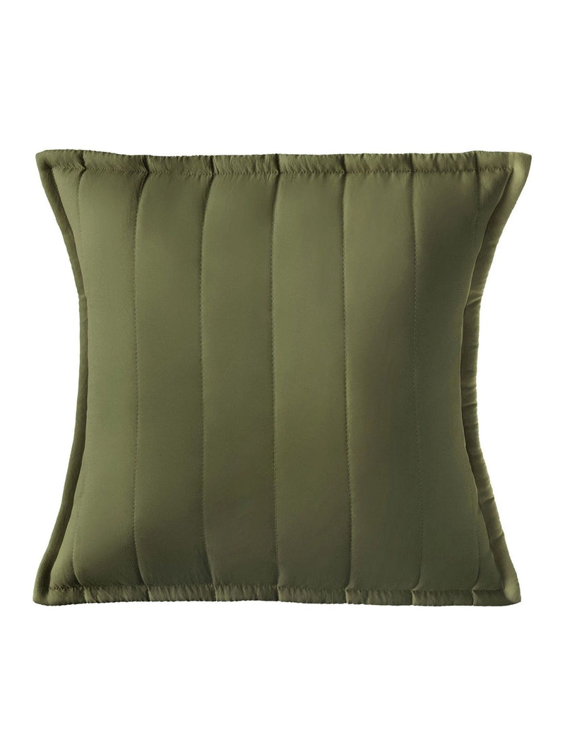 Silentnight Green Quilted Cushion, UK version