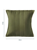 Silentnight Green Quilted Cushion, UK version