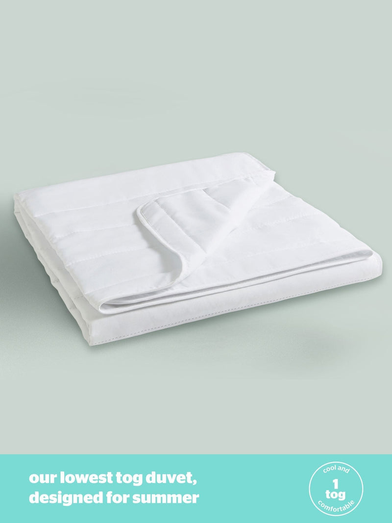 Silentnight Summer Breeze duvet 1 tog lightweight, imported from the UK