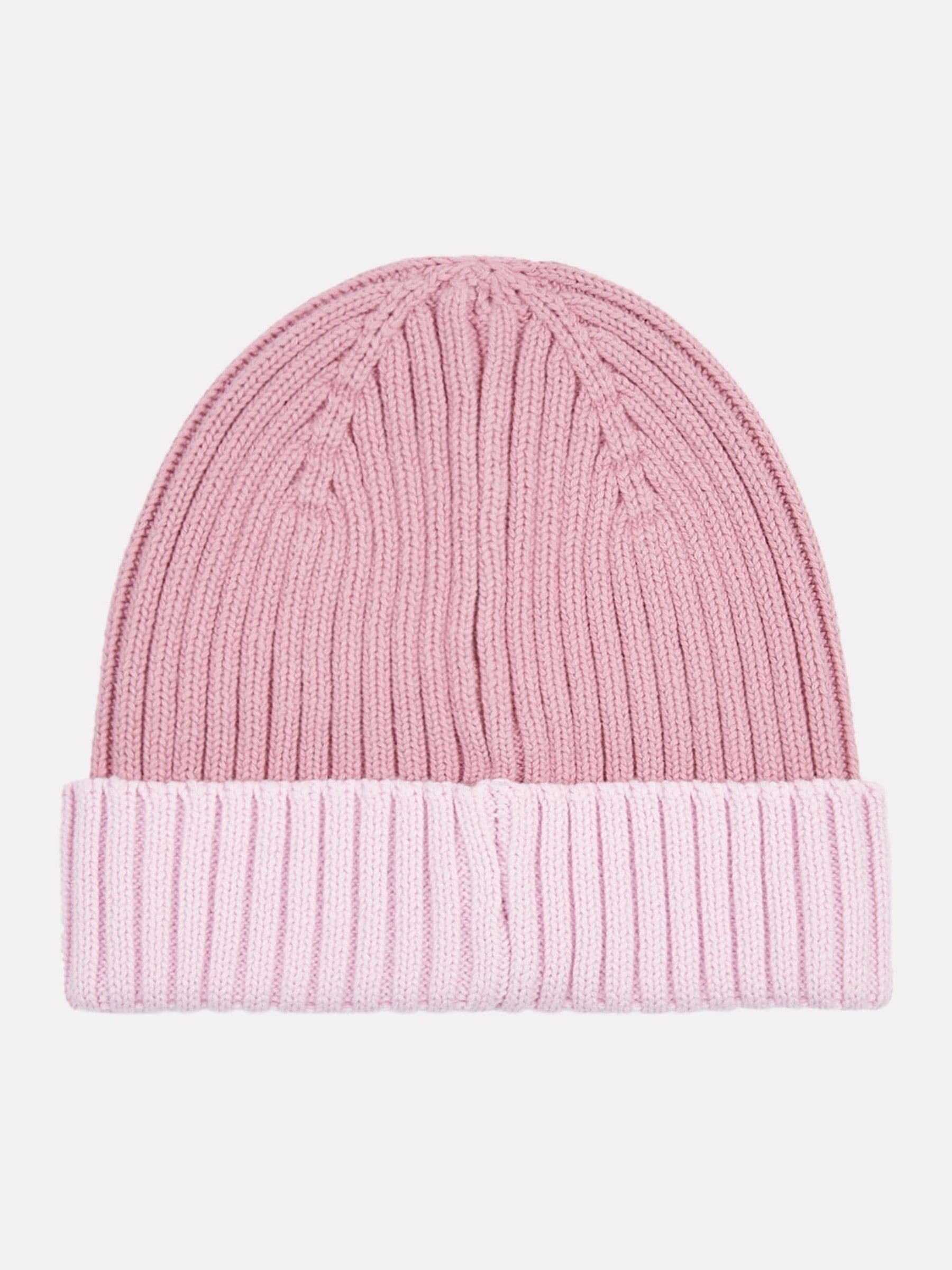 New Balance pink contrast beanie (British brand)