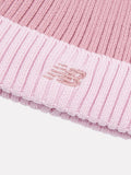 New Balance pink contrast beanie (British brand)
