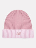 New Balance pink contrast beanie (British brand)