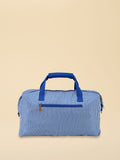 Joules Ticking Stripe duffle bag, imported from the UK