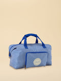 Joules Ticking Stripe duffle bag, imported from the UK