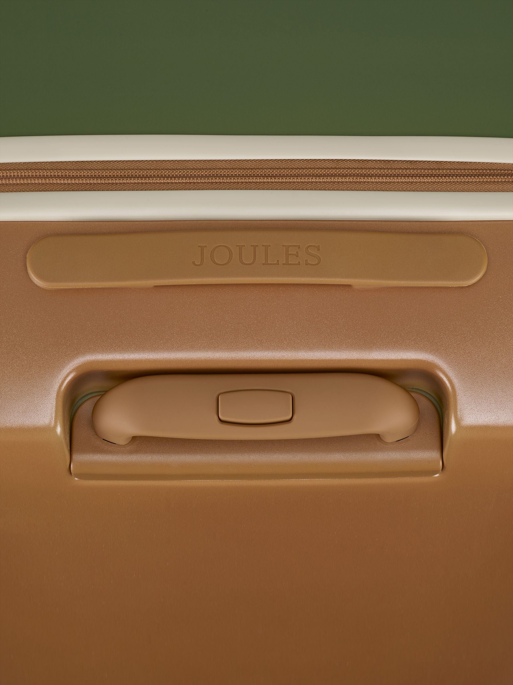 Joules Colourblock large hard shell suitcase (British brand)