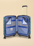Joules Tile Diamond large hard shell suitcase, UK version