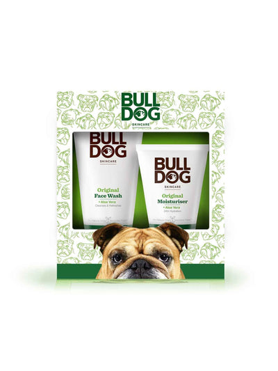 Duo de soins de la peau Bulldog Original avec hydratant 100 ml et nettoyant visage 150 ml