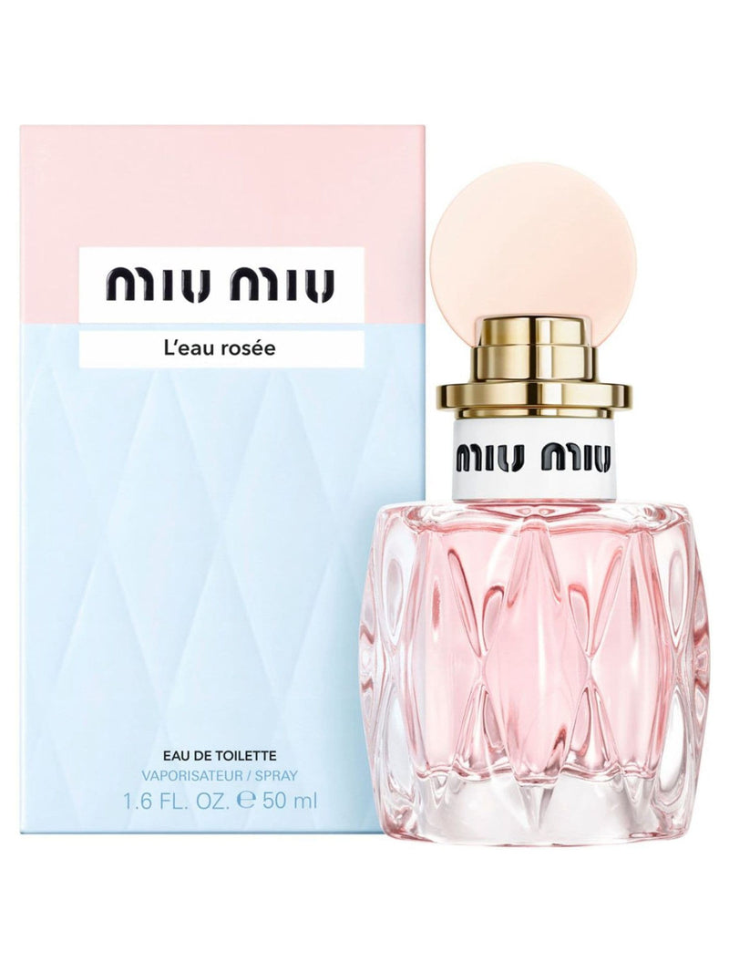 Miu Miu L'Eau Rose Eau de Toilette 50ml, imported from the UK