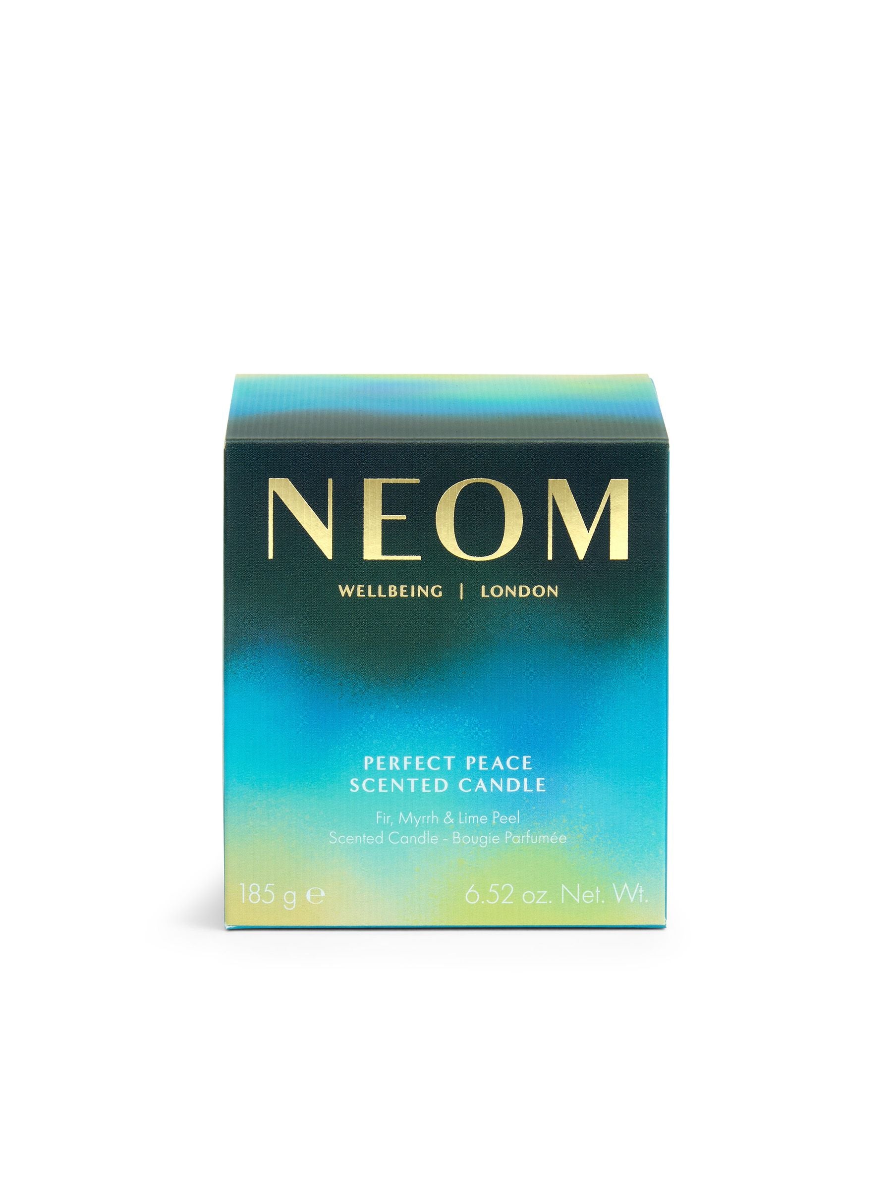 NEOM Perfect Peace 1-wick candle 185g - British product