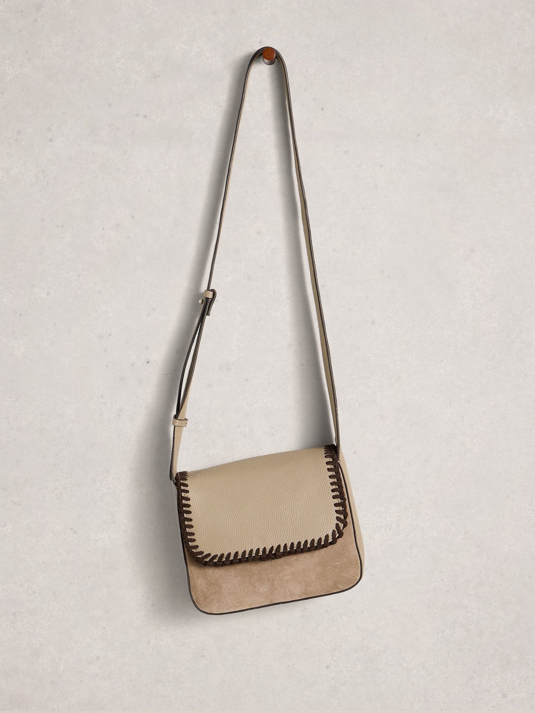 White Stuff Light Brown Isabelle Satchel Bag
