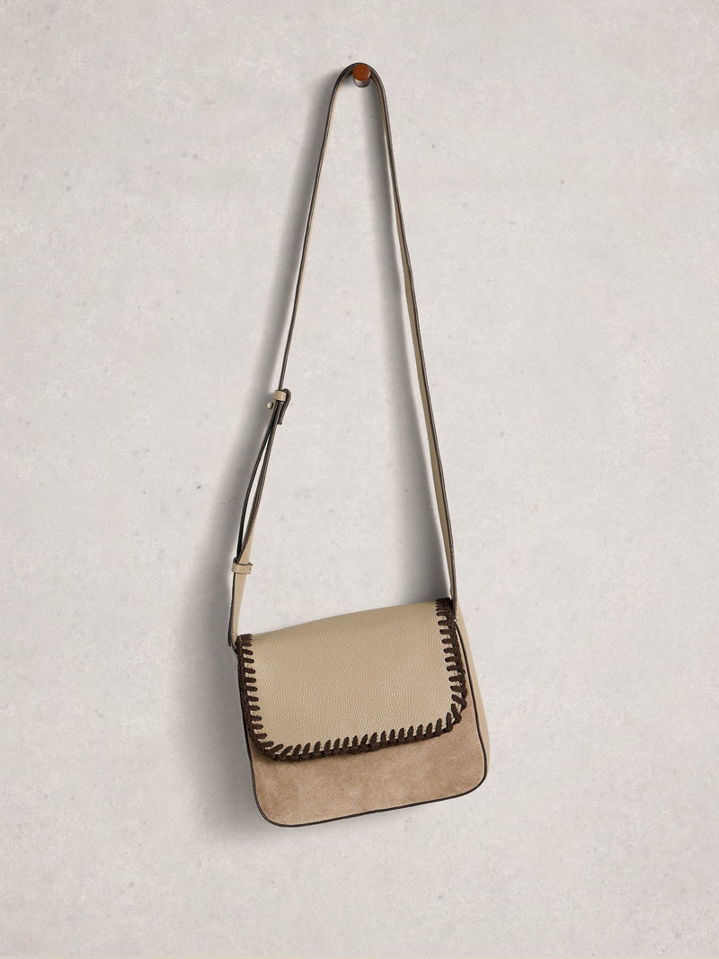 White Stuff Light Brown Isabelle Satchel Bag