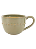 Gallery Home olive beaded mugs set of 4, UK version