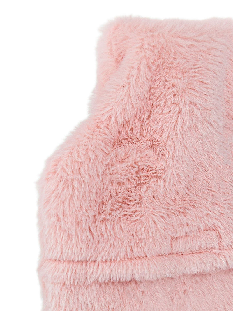 Vanilla Underground pink hot water bottle - British product