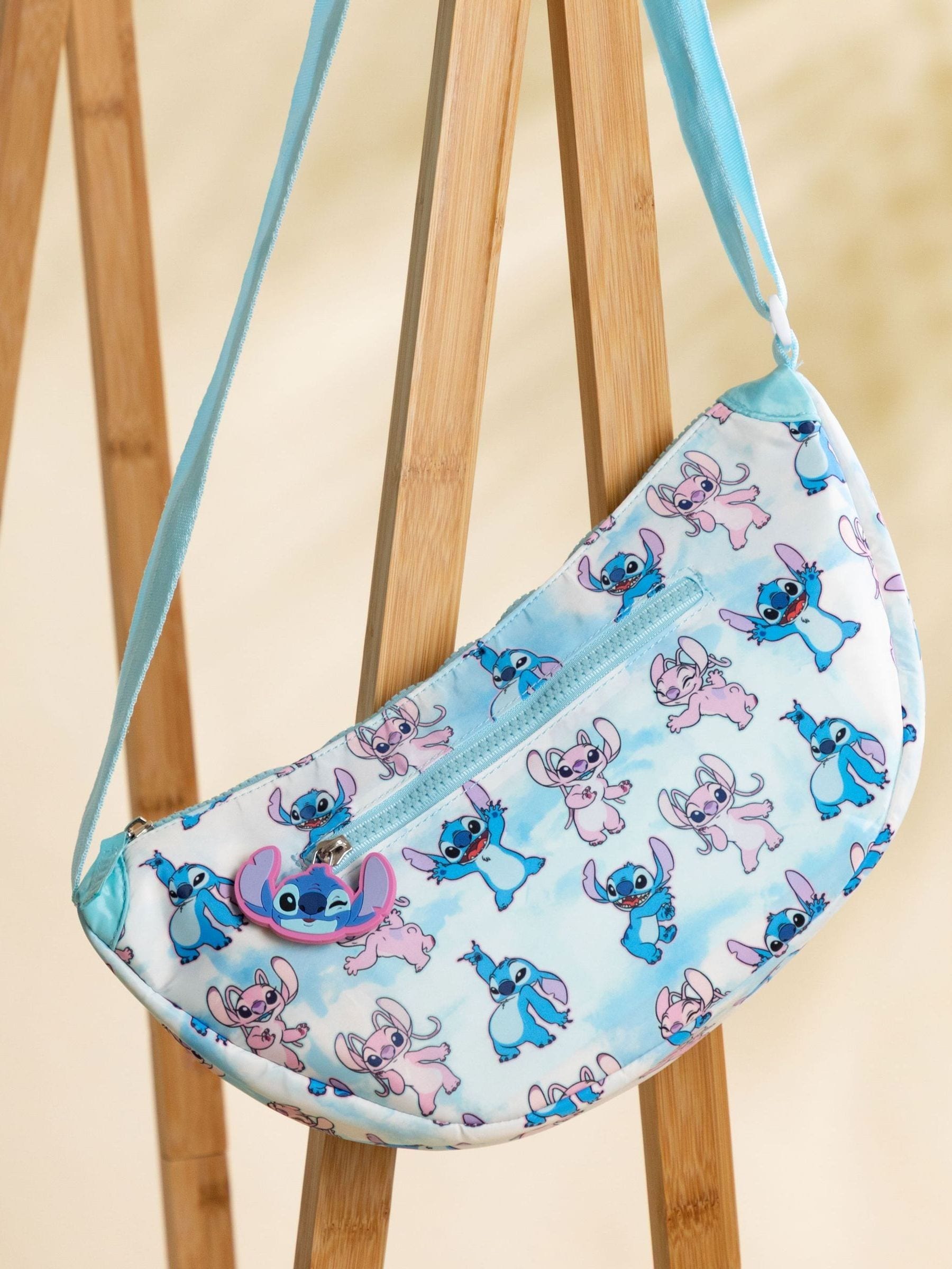 Vanilla Underground blue Lilo & Stitch sling bag - British product