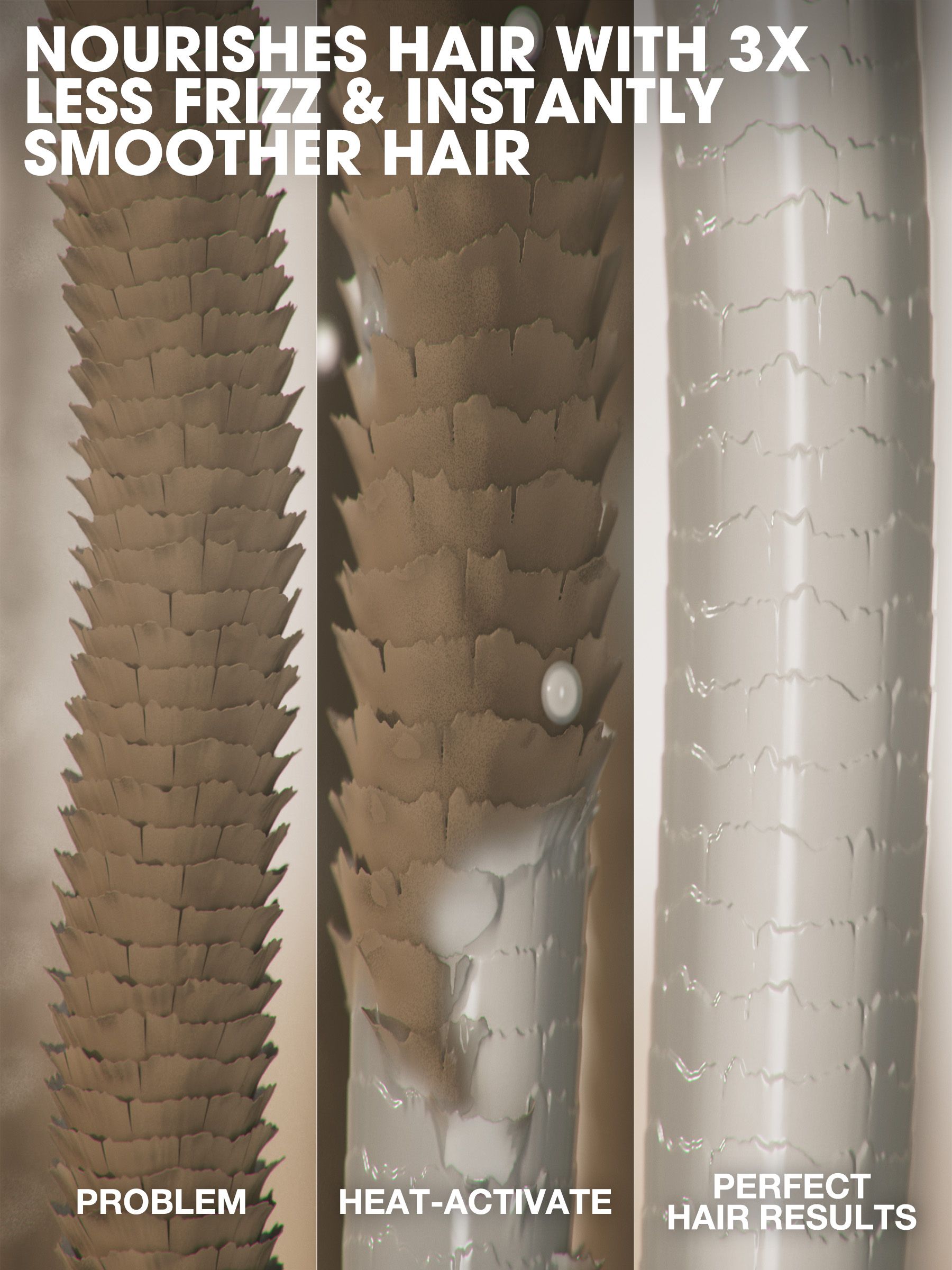 ghd Dry Hair Nourisher leave-in treatment cream, imported from the UK