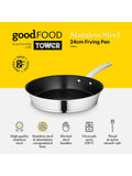 Good Food ceramic non-stick frying pan 24cm, UK version