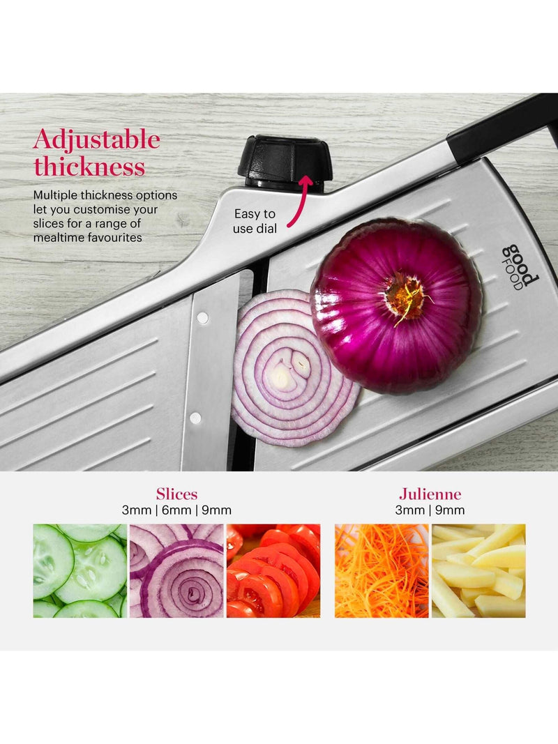 Good Food Black Chef's Mandolin Slicer