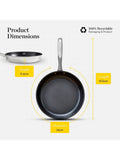 Good Food non-stick tri-ply frying pan 24cm, UK version