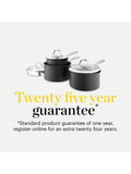 Good Food grey saucepan set 3-piece, UK version