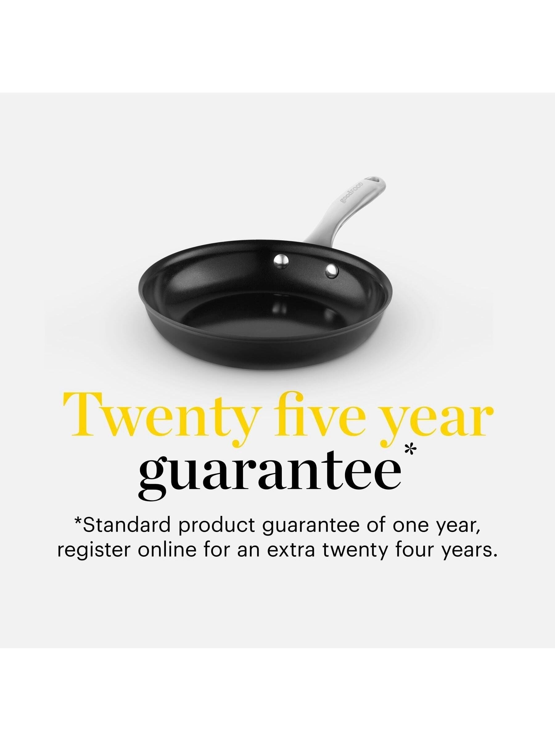 Good Food Grey Hard Anodised Frying Pan 28cm, UK version