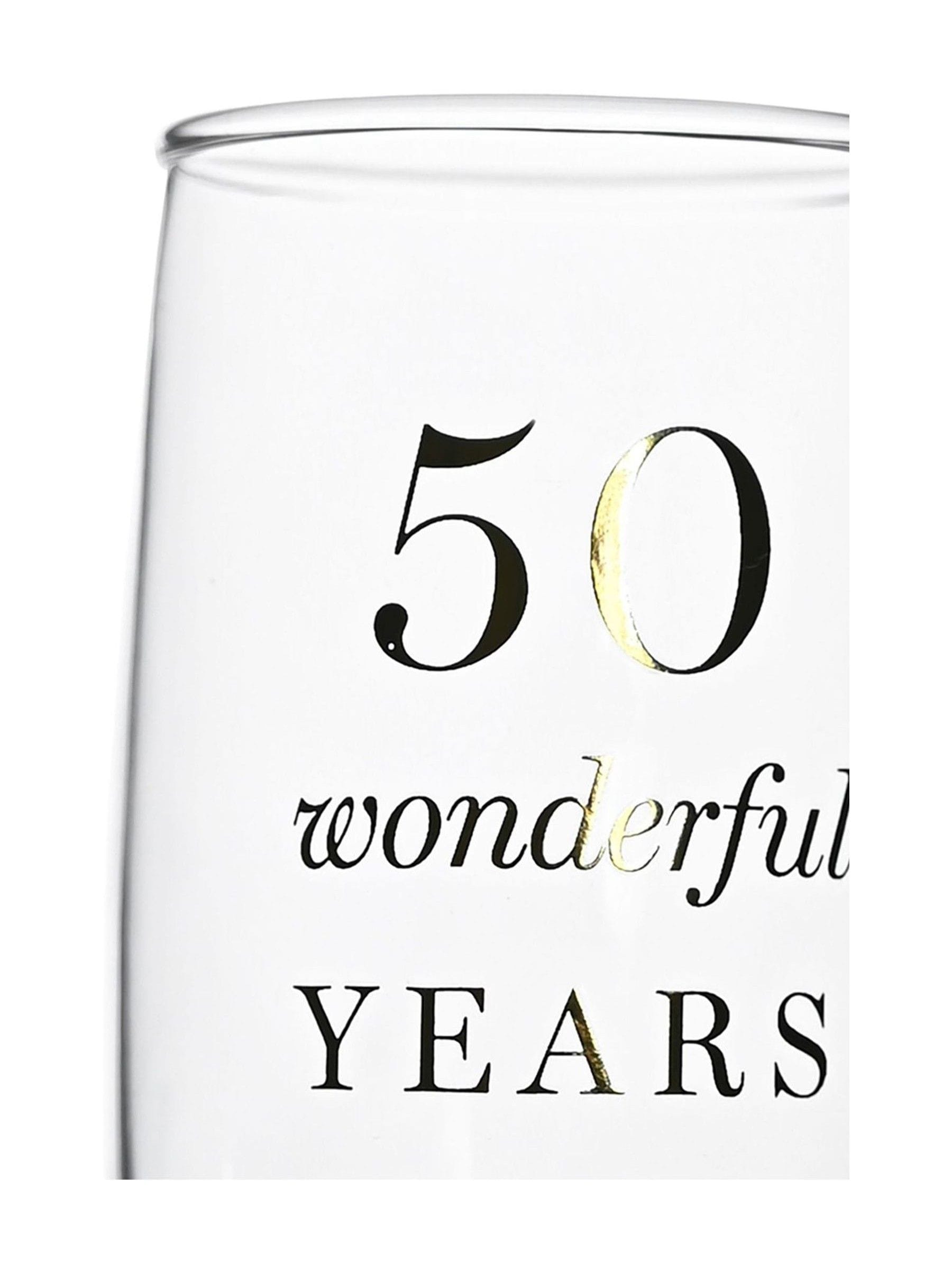Widdop 50th anniversary champagne flutes set of 2 - British product