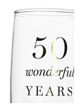 Widdop 50th anniversary champagne flutes set of 2 - British product