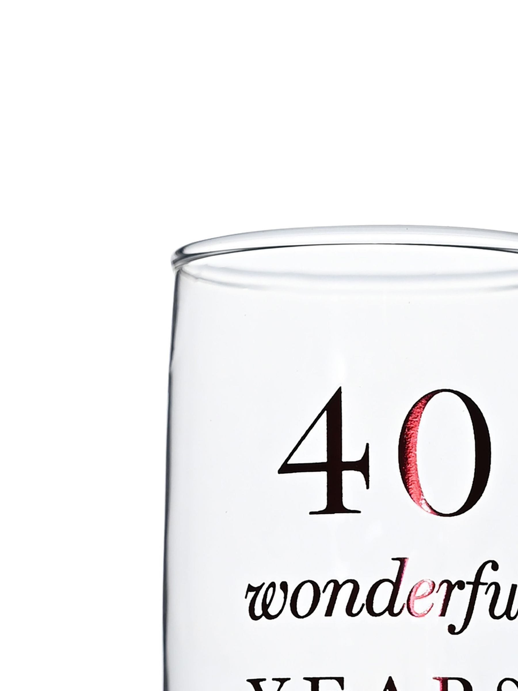 Widdop set of 2 clear champagne flutes 22.5cm - British product