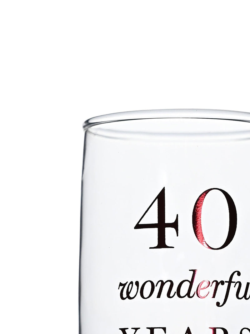 Widdop set of 2 clear champagne flutes 22.5cm - British product