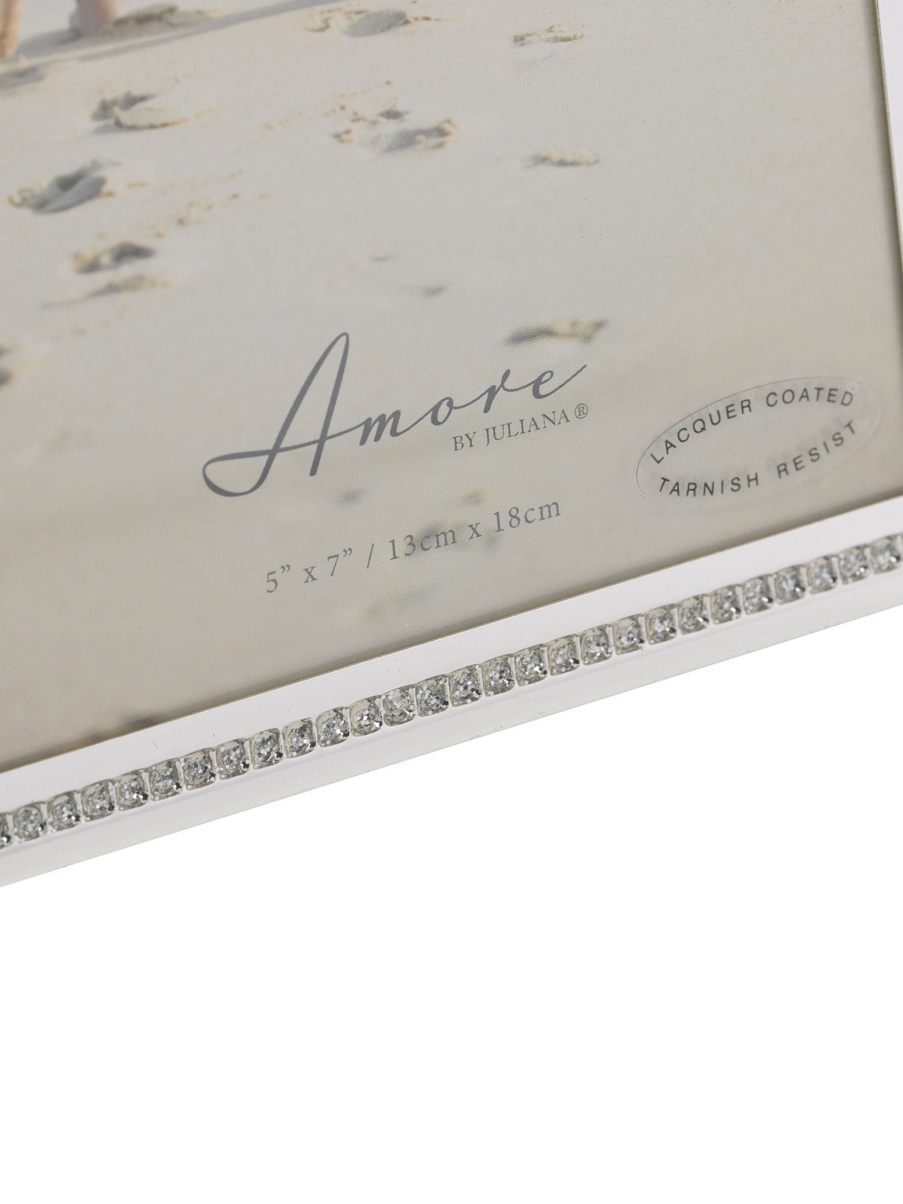 Amore by Juliana sparkle border photo frame 5 x 7 (British brand)