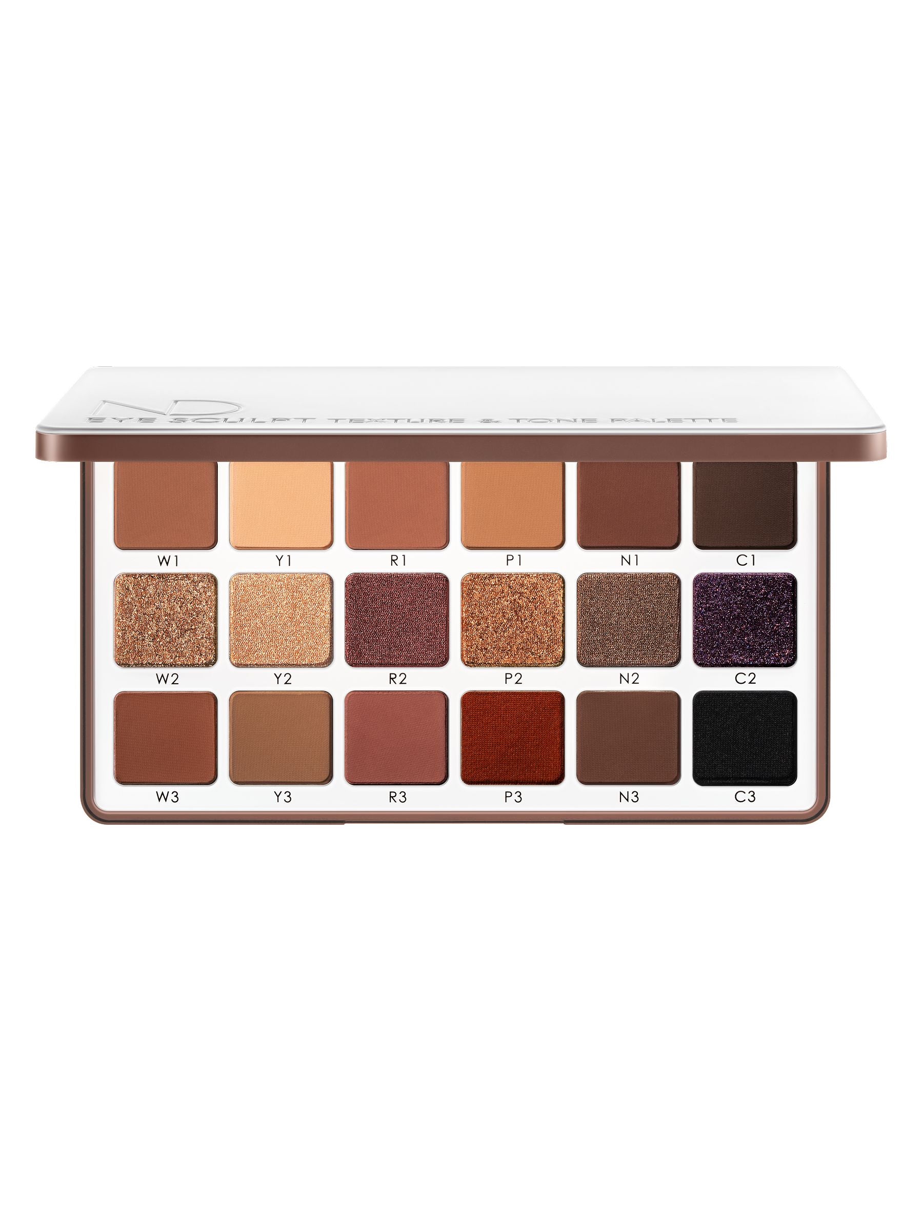 Natasha Denona Eye Sculpt Texture and Tone eyeshadow palette, imported from the UK