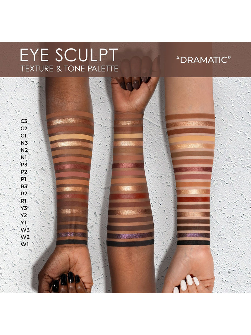 Natasha Denona Eye Sculpt Texture and Tone eyeshadow palette, imported from the UK