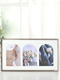 AMORE BY JULIANA® triple photo frame with arch mounts, 21x36x1.5cm (British brand)
