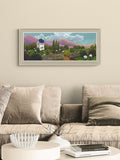 Artko framed art taupe 49x109cm - British product