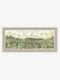 Artko Taupe Wildflower Meadow By Jane Morgan Framed Art