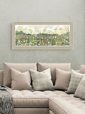Artko Taupe Wildflower Meadow By Jane Morgan Framed Art