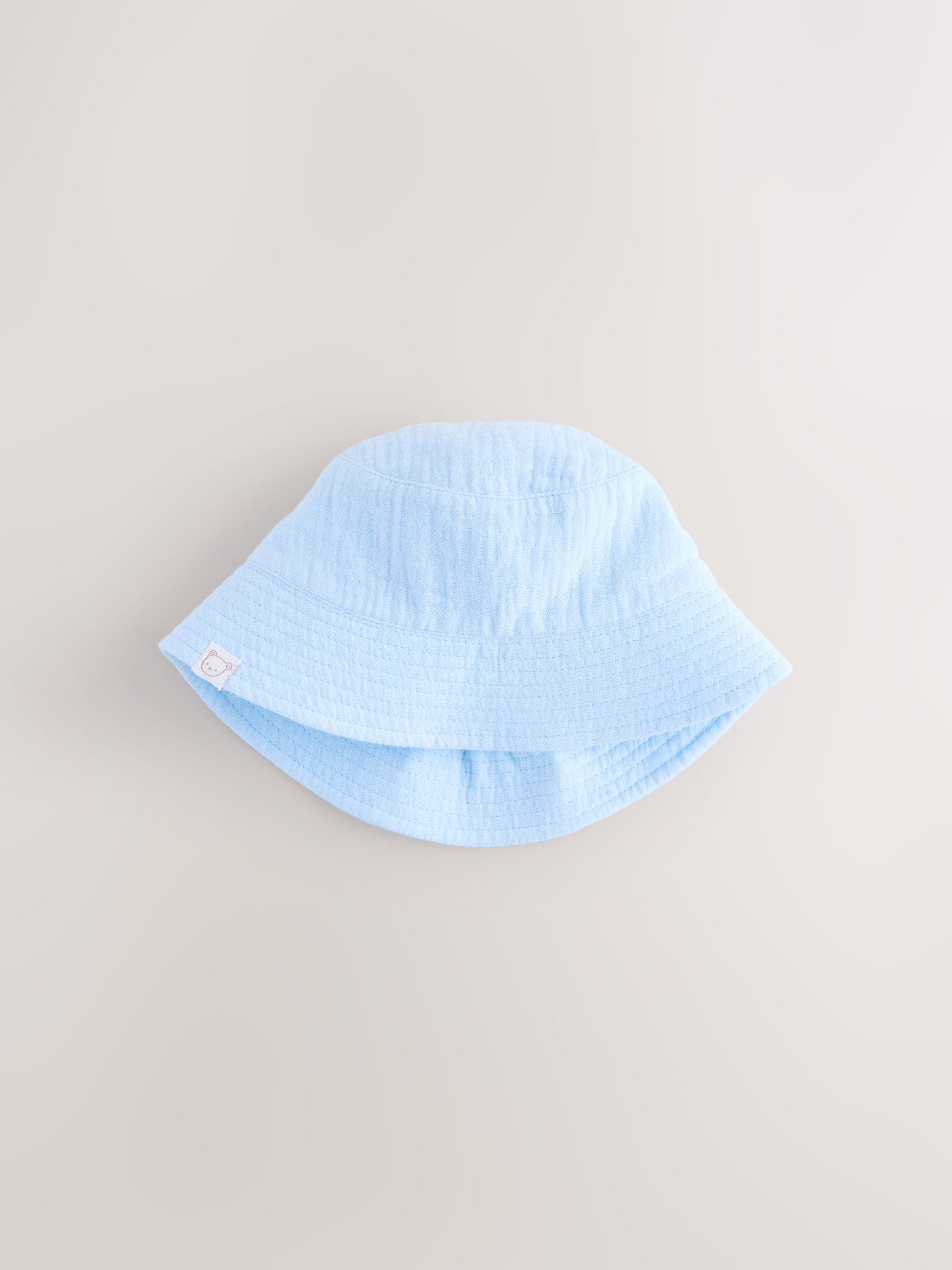 Blue and Bear embroidered bucket hats 2-pack (British brand)