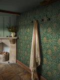 William Morris At Home Breeze Honeysuckle Wallpaper Sample A4