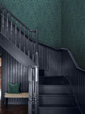 William Morris At Home Heritage Blue Acorn A4 Wallpaper Sample