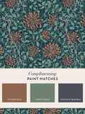 William Morris Honeysuckle wallpaper sample A4 - British product