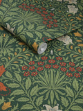 William Morris wallpaper Moss Green Garden 10m, imported from the UK